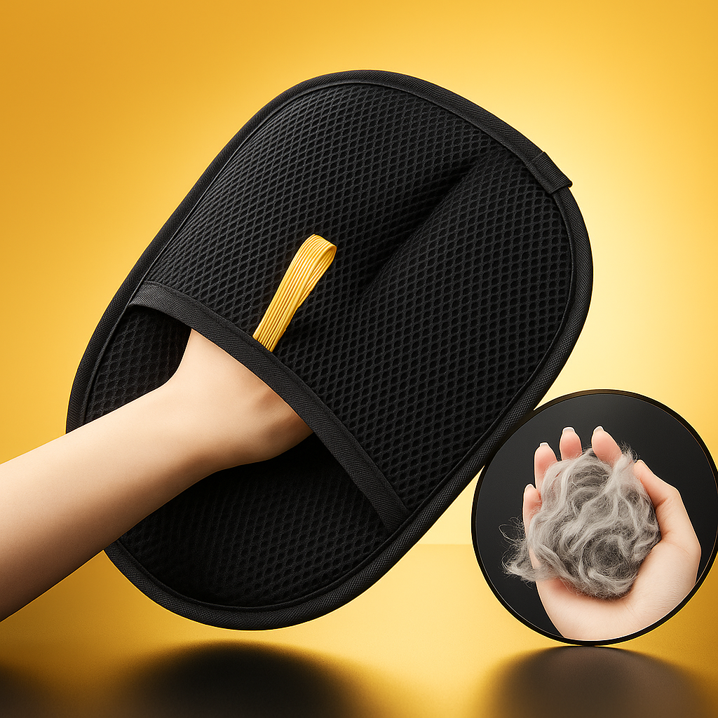 Pet Hair Cleaning and Collection Gloves Pet Double-Sided Multi-Functional Beauty Glove Tool Reduce the Pressure of Pet Ownership