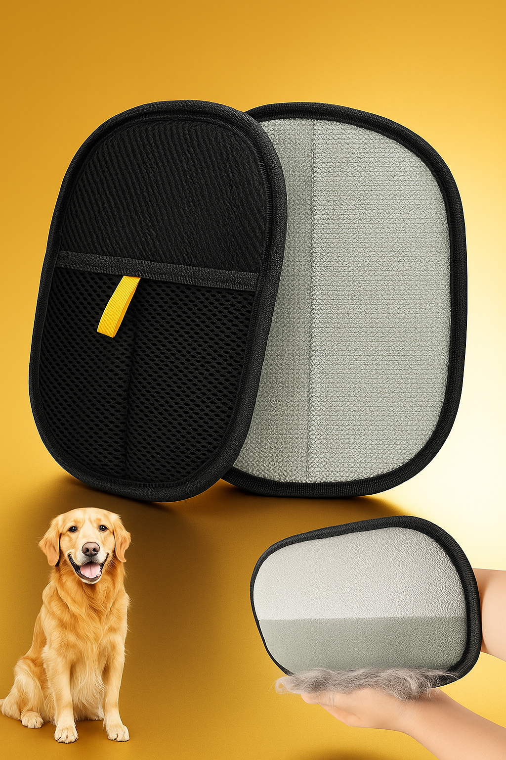 Pet Hair Cleaning and Collection Gloves Pet Double-Sided Multi-Functional Beauty Glove Tool Reduce the Pressure of Pet Ownership