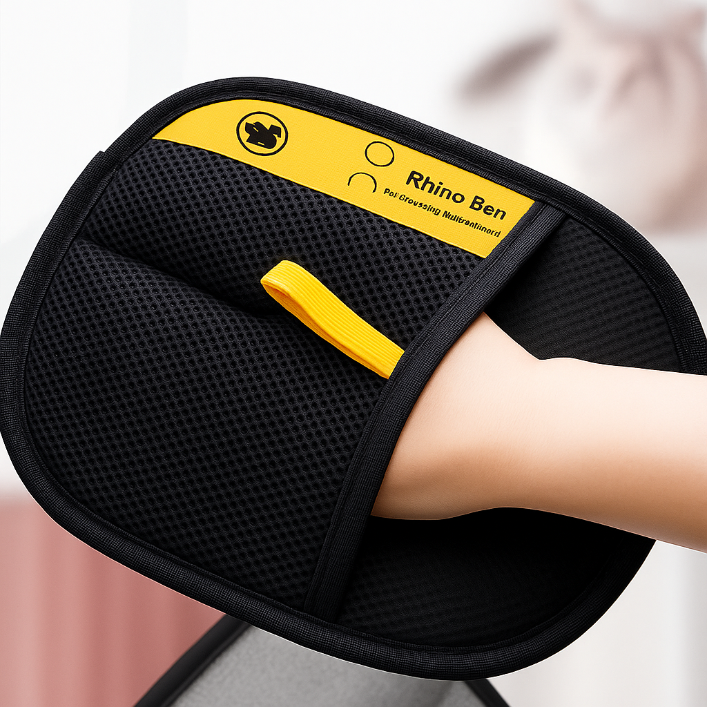 Pet Hair Cleaning and Collection Gloves Pet Double-Sided Multi-Functional Beauty Glove Tool Reduce the Pressure of Pet Ownership